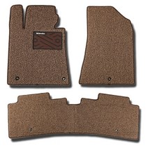 만도 컬러풀 엣지 와이드 볼륨쿠션 코일 카매트 1열 2종 + 2열 세트, 브라운, 제네시스 G80 DH 2륜 2016년 7월 ~ 2020년 3월, 제네시스