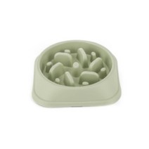 이사벨홈 반려동물 급체방지 식기, 그린, 1개