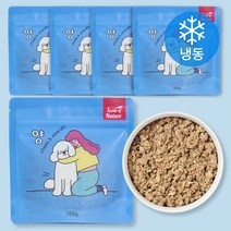 테이스트오브네이쳐 강아지 화식사료 100g (냉동) 5개, 양