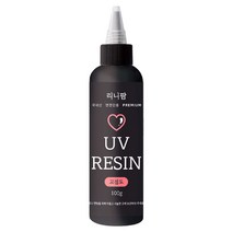 리니팜 UV 레진 고점도 100g, 혼합색상