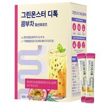 그린몬스터 디톡 콤부차 패션후르츠, 5ml, 5g, 100포