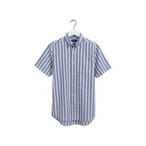 간트 남성용 파스텔스트라이프 숏셔츠 DG722100293020271