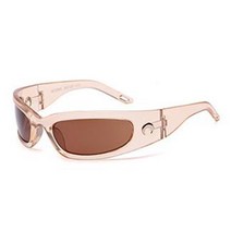 찐노마진몰 남여공용 스포츠 고글, 04 라이트 브라운 + 브라운