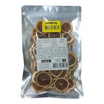 올내추럴 건조과일 레몬 원형컷, 80g, 1개