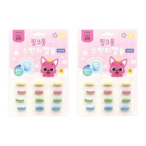 핑크퐁 스펀지캡슐 12p x 2세트, 혼합색상