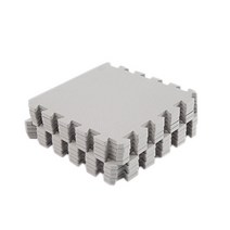 미스터추추 펫 반려동물 퍼즐매트 10p, 그레이