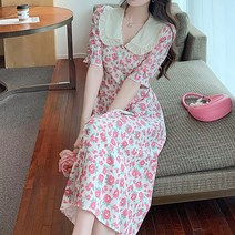 페이퍼먼츠 스위트 달콤 꽃향기 미디 롱 원피스 02236