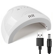 아이빛 예쁘게 UVLED 젤네일 램프 48W, 1개, 화이트