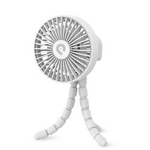 플릭 휴대용 옥토퍼스 팬, PIK-OL2500, 화이트