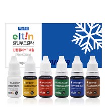 엘틴 진한 플러스 겨울 푸드 칼라 6종 세트 60g, 1세트