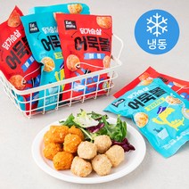 잇메이트 닭가슴살 어묵볼 오리지널 100g x 5팩 + 매콤 100g x 4팩, 1세트