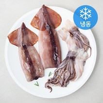 어부네생선가게 국내산 손질 통오징어 (냉동), 300g(2~3미), 1개