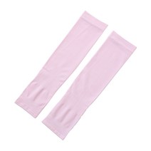 노암 심리스 스포츠 팔토시 양팔 2세트 핑거링 무, 핑크