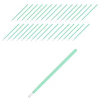 바로킵 일회용 립 메이크업 브러쉬, 그린, 50개