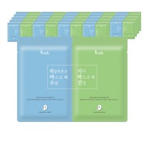 프레티 듀얼 마스크팩 2매입 수분1매 + 진정1매, 25개