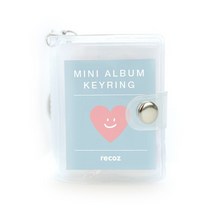리코즈 키링 미니앨범 2p, 투명, 16매