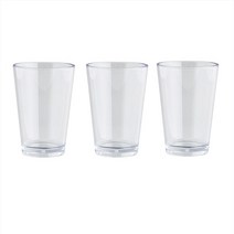 플라라 트라이탄컵 470ml TT-160, 3개, 투명