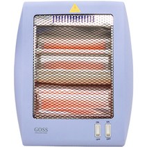 고스 2단 석영관 페티 미니 전기히터, GSH-2205P, 혼합색상