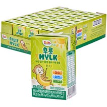 돌 후룻 MYLK 유아두유 135ml, 바나나, 32개