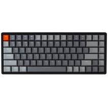 키크론 K2 V2 (K2 C3) 알루미늄 RGB 기계식 갈축, K2 C3, 다크 그레이, 텐키리스