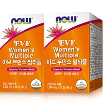 나우푸드 이브 우먼스 멀티비타민 96g, 60정, 2개