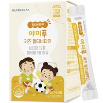 지엠팜 야미푸 키즈 멀티비타민, 60g, 1개