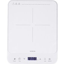 보본 퓨어하이트 고화력 슬림 1구 인덕션 전기레인지 2000W, 고객직접설치, VB-IC2000W