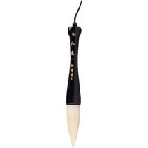 두껍고 부드러운 붓 12 양화두펜, 9.5cm, 1개