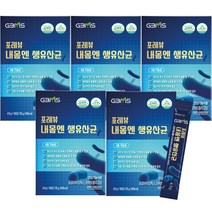 글로벌비엠에스 포레뷰 내몸엔 생유산균 30p, 5개, 135g