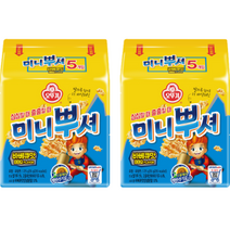 오뚜기 미니뿌셔 바베큐맛 5p, 275g, 2개