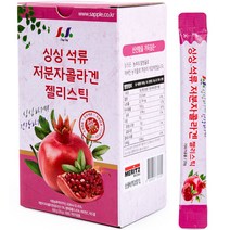 싱싱 석류 저분자 콜라겐 젤리스틱 30p, 1개, 600g