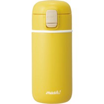 모슈 라떼 원터치 텀블러, 450ml, 옐로우