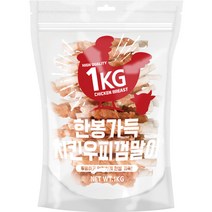 제로랩스 강아지 한봉가득 치킨우피껌말이 1kg, 1개