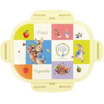 피터래빗 도시락 전용 밀폐형 실리콘 고무패킹 뚜껑 일반 장금형, 1개, 3710-9 아이보리