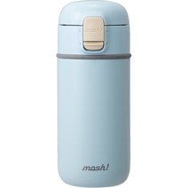 모슈 라떼 원터치 텀블러, 450ml, 스카이