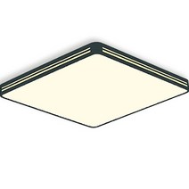 가온엘이디 타워 LED 방등 60W 주백색, 블랙