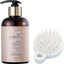 나보다 릴리프 에센셜 샴푸 300ml + 두피 브러쉬 JHK_1072, 1세트