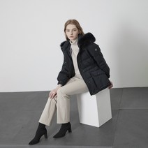 올리비아로렌 여성용 덕 다운 밴딩 점퍼 VVCKDYWA361