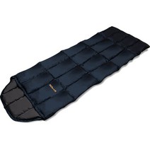 BUCK703 사계절 초경량 오리털침낭 550g, 네이비, 1개