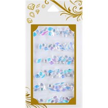 투명 얼음 네일 스톤 세트 KN-S2046, 랜덤발송, 1세트