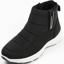 멜팅나인 여성용 털안감 패딩부츠 사이드지퍼 방한 슬립온 KY474