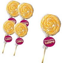 샤르봉봉 롤리팝 바나나맛 막대사탕, 50g, 5개