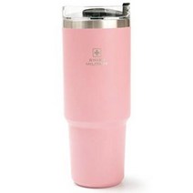 스위스밀리터리 대용량 라떼 텀블러 OKK-TKL900, 샤이닝핑크, 900ml