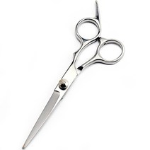 씨티컴퍼니 가정용 헤어 미용 가위, 실버, 1개