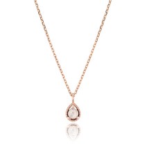 로이드 여성용 My Essential 석 탄생석 로지 14K 목걸이 LNN21065G