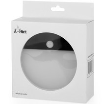 에이포트 LADYBUG 센서형 무선 모션감지 LED조명, MSL833S(모션 센서등)