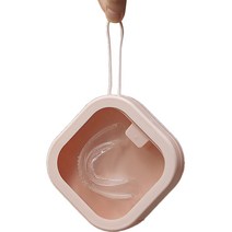 정월나나 기본 사각 박스 틀니 보관함 핑크