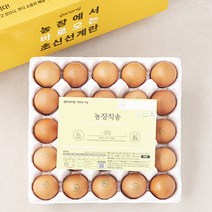 가농 무항생제 인증 농장직송 금계란 1+ 등급 초란 25구, 1개