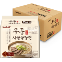 삼양 우돈 사골곰탕면 멀티팩 110g, 40개
