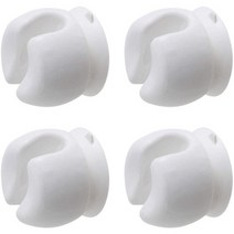 브로픽 무타공 흡착식 칫솔 혀클리너 걸이, 혼합색상, 4개